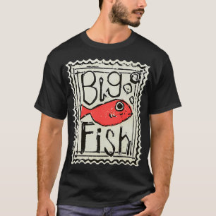 Großer-Fisch-Stempel T-Shirt