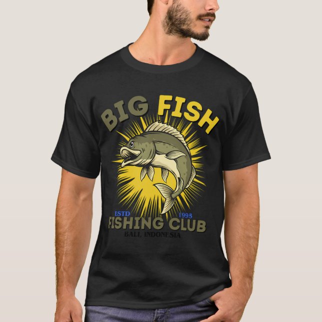 Großer Fisch T-Shirt (Vorderseite)