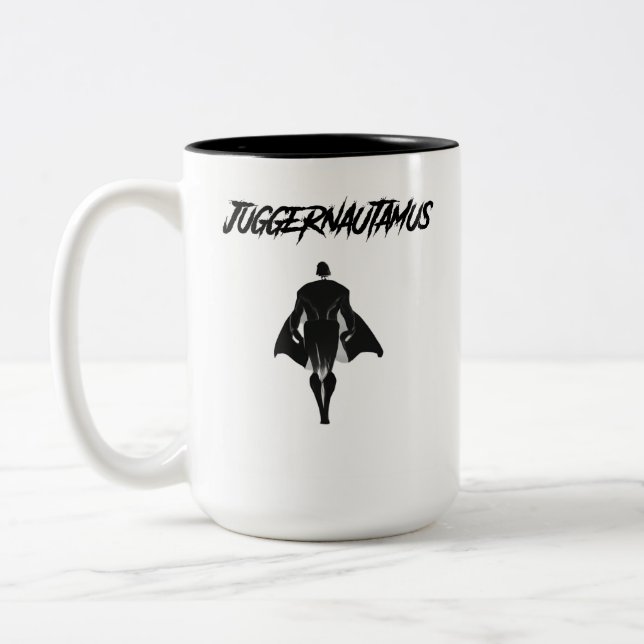 GROSSER FLUG DER SUPERMEN Release-Tasse Zweifarbige Tasse (Links)
