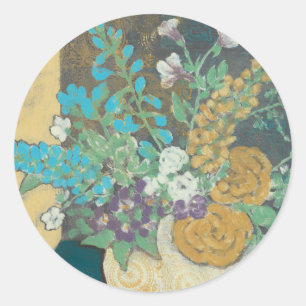 Großer Frühling II Runder Aufkleber