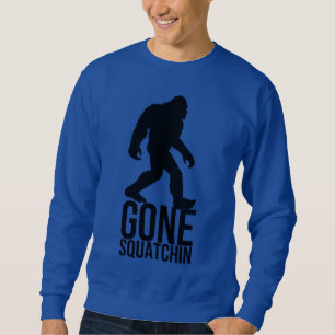 Großer Fuß gegangenes squatchin Sweatshirt