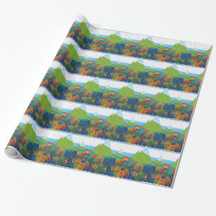 Großer Fuß Geschenkpapier