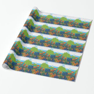 Großer Fuß Geschenkpapier