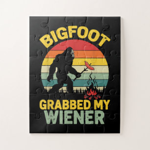 Großer Fuß packte mein Wiener Lustiges Sasquatch