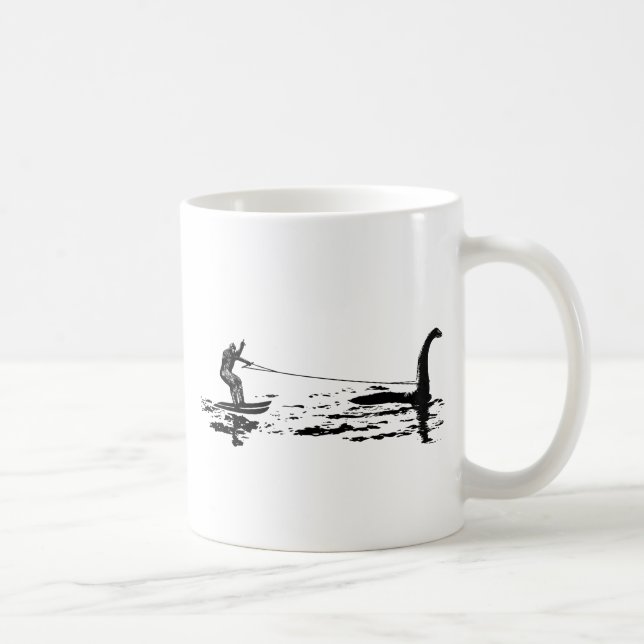Großer Fuß und Nessie Kaffeetasse (Rechts)