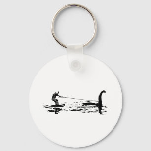 Großer Fuß und Nessie Schlüsselanhänger