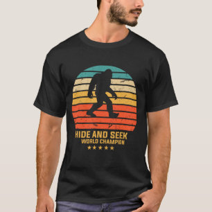 Großer Fuß-Versteckenweltmeister T-Shirt