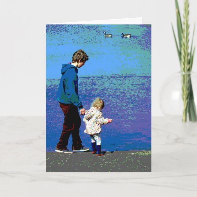 Grosser Geburtstag Karte (Vorderseite)