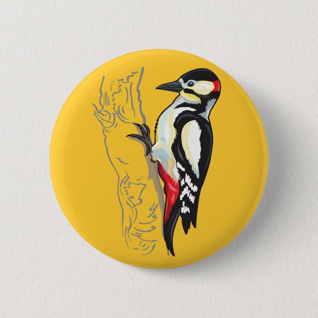 großer gepunkteter Specker Button (Vorderseite)