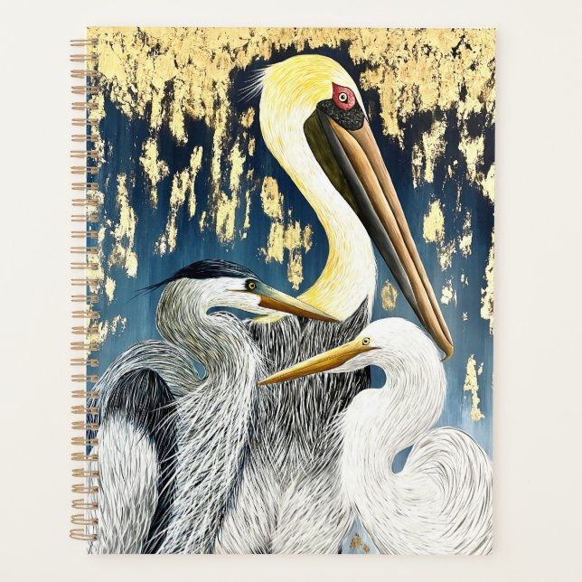 Großer Goldener Spiralplaner Planer (Vorderseite)