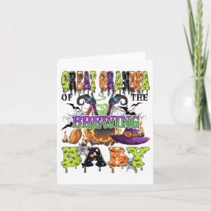 Großer Großvater des Braukinderleckers Halloween Karte