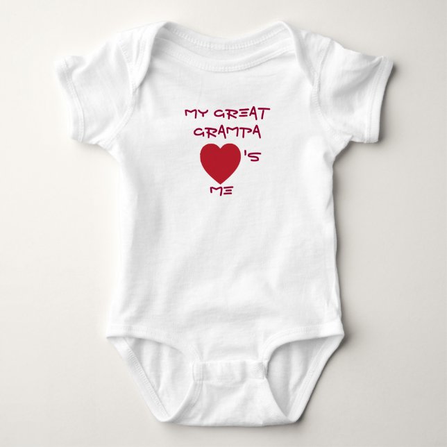 Großer Großvater für Shirt (Vorderseite)