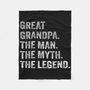 Großer Großvater Myth Legend Weihnachtsvater Tag B Fleecedecke