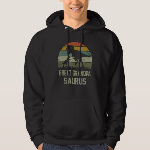 Großer Großvater Saurus T Rex Dinosaurier Grandpa Hoodie