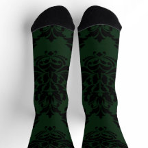 Großer grüner Damast 1