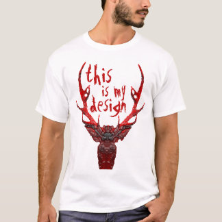 Großer Hannibal Hirsch - dieses ist mein Entwurf T-Shirt
