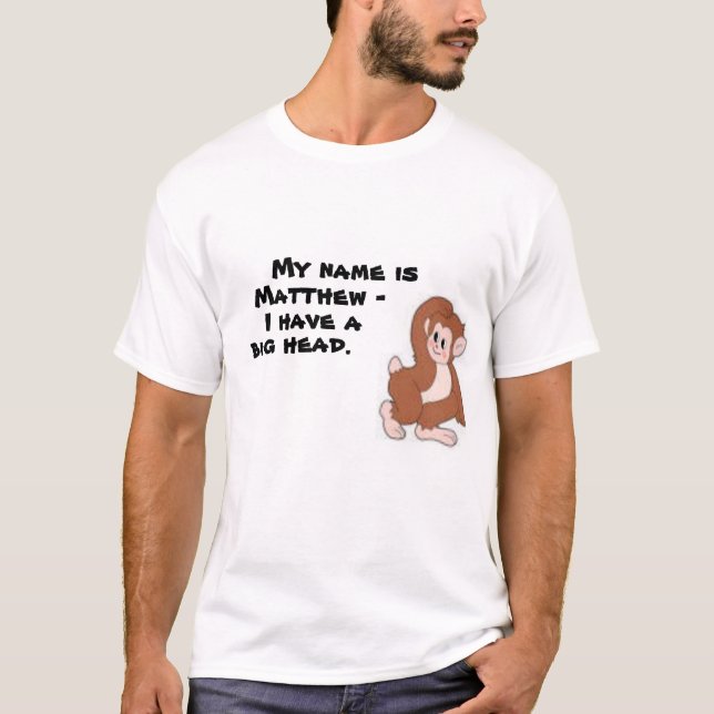 großer Hauptmatthew T-Shirt (Vorderseite)