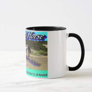 Großer Hinterpferdweltmeister-Logo-Cup Tasse