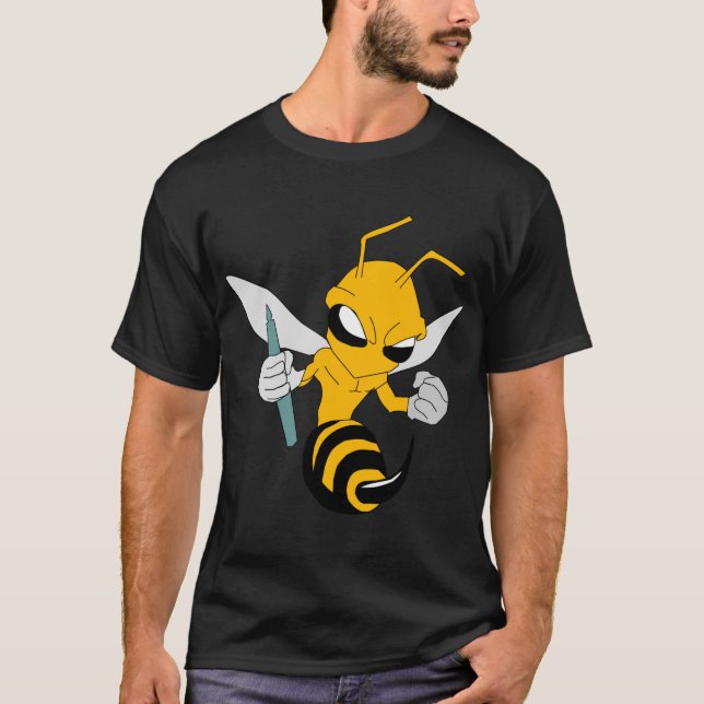 Großer Hornet-T - Shirt (Vorderseite)