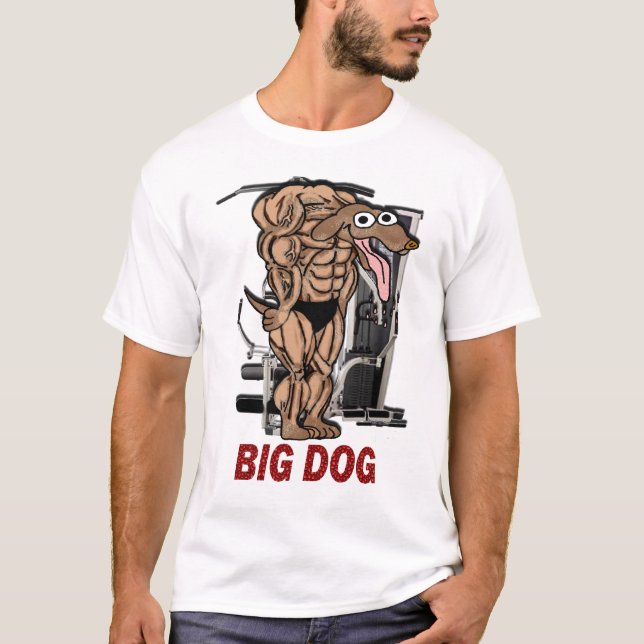 Großer Hund T-Shirt (Vorderseite)
