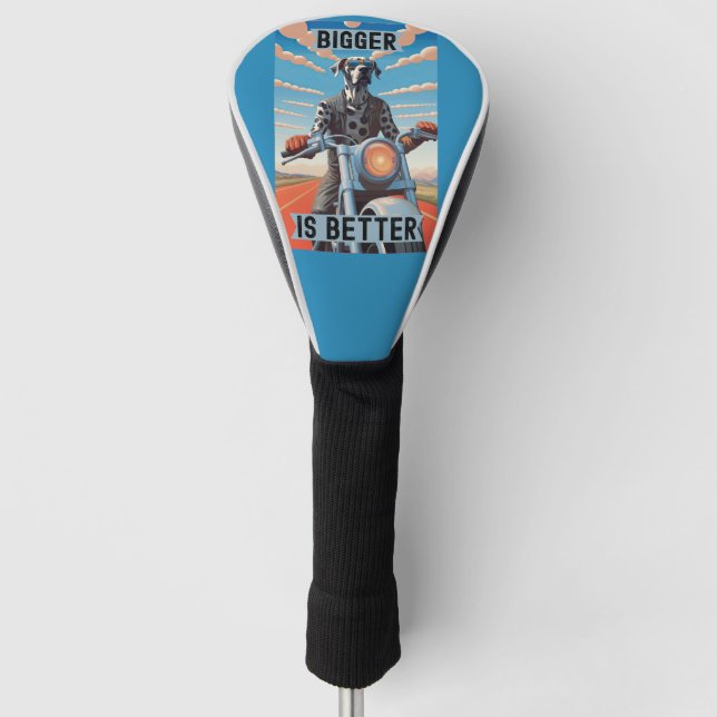Größer ist besser: Ein großartiges Dan-Reiten mit  Golf Headcover (Vorderseite)