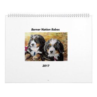 Großer Kalender der Berner Nations-Babys 2017