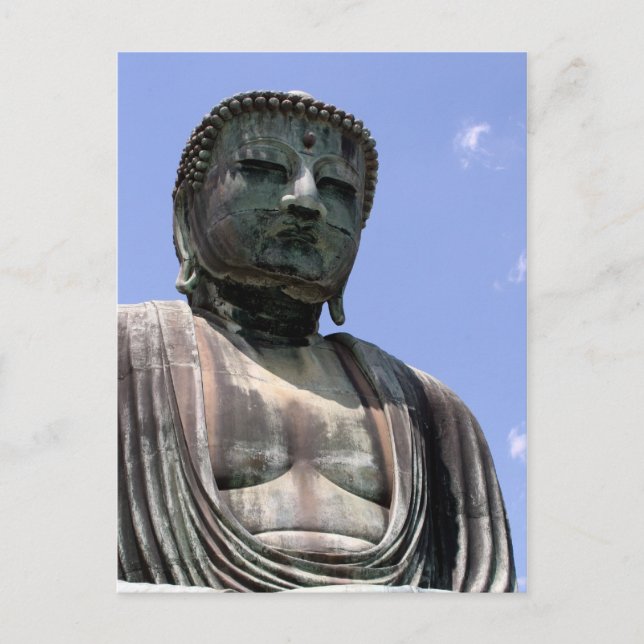 Großer Kamakura-Buddha Postkarte (Vorderseite)