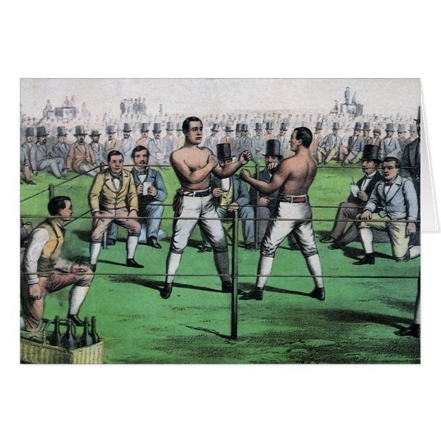 Großer Kampf um die Meisterschaft, Vintages Boxen (Vorderseite (Horizontal))