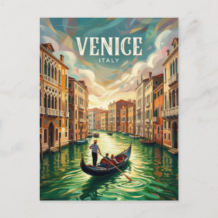 Großer Kanal Italien Postkarte