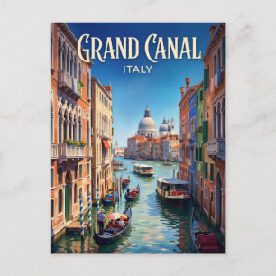 Großer Kanal Italien Postkarte