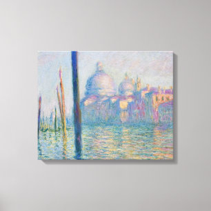 Großer Kanal Monet Venedig Italien Klassisches Gem Leinwanddruck