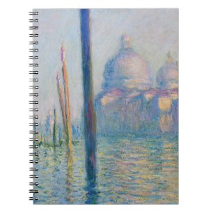 Großer Kanal Monet Venedig Italien Klassisches Gem Notizblock