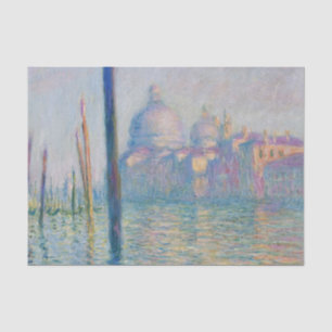 Großer Kanal Monet Venedig Italien Klassisches Gem Seidenpapier
