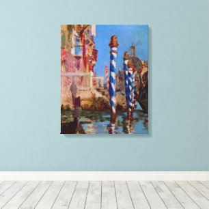 Großer Kanal von Venedig von Edouard Manet Leinwanddruck