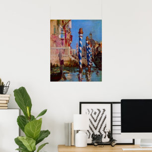 Großer Kanal von Venedig von Edouard Manet Poster