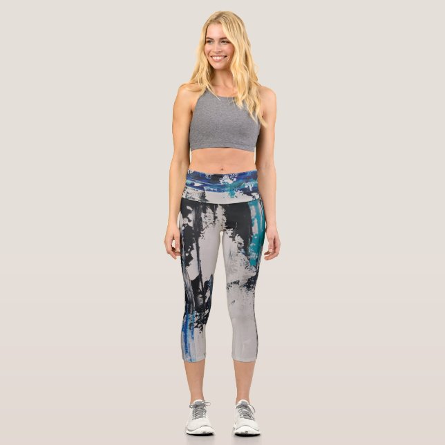 Großer Kapsbrecher Capri Leggings (Vorderseite)
