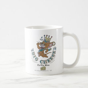 Großer Käse Jerry auf dem Mond 2 Kaffeetasse