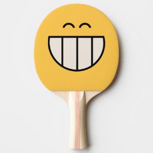 Großer käsiger Grinsen-Tischtennis-Schläger Tischtennis Schläger