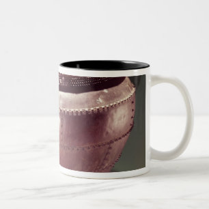 Großer Kessel, von Castlederg, Landkreis Tyrone Zweifarbige Tasse