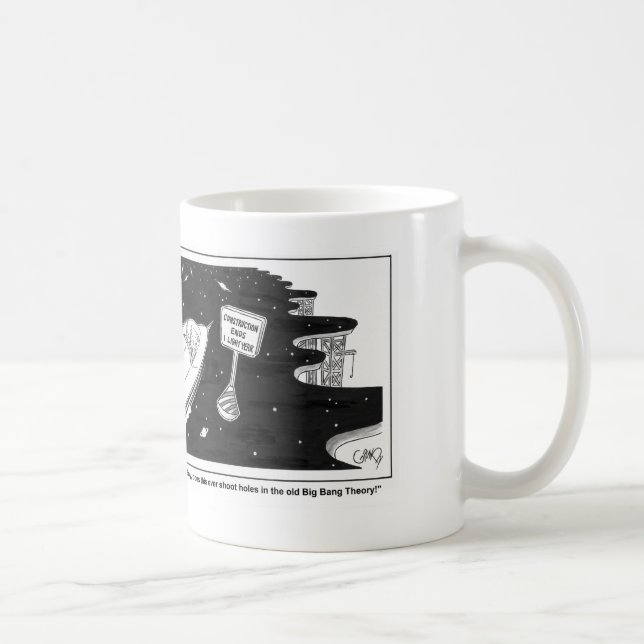 Großer Knall-Theorie-Tasse Kaffeetasse (Rechts)