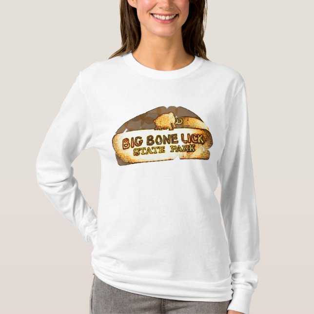 Großer Knochen lecken Staats-Park (wertvolles T-Shirt (Vorderseite)