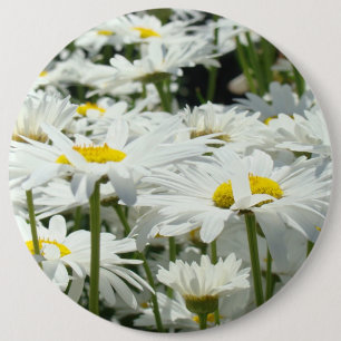 Großer Knopf-glückliche weißes Button