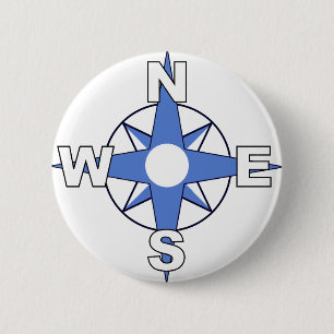 Großer Kompass Button