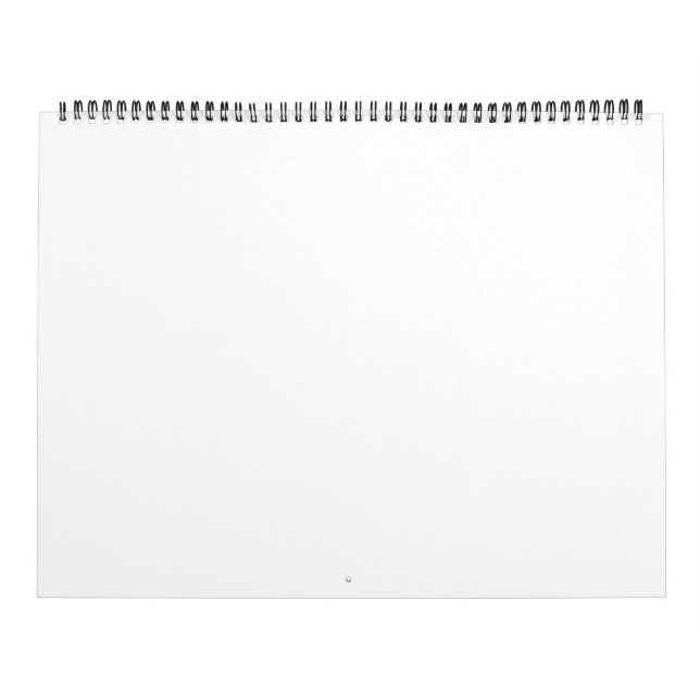 großer leerer Kalender 2026 (Titelbild)