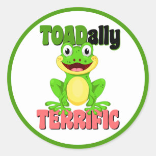 Großer Lehrer Runder Aufkleber