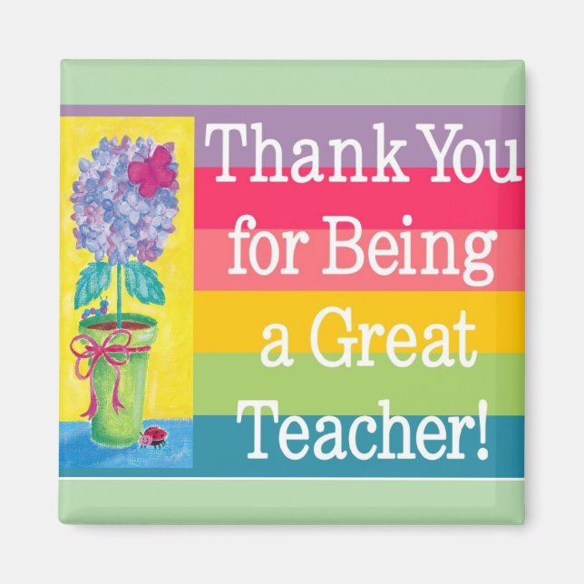 Großer Lehrermagnet Magnet (Vorne)