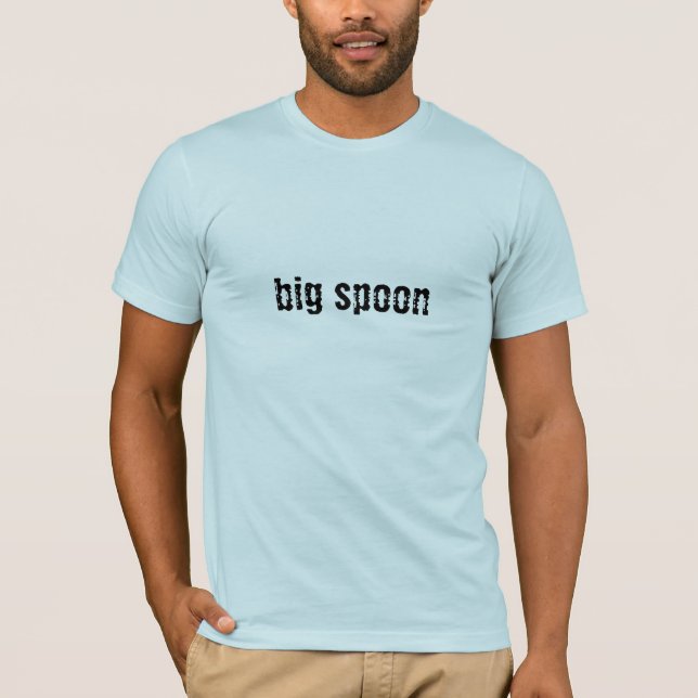 großer Löffel T-Shirt (Vorderseite)