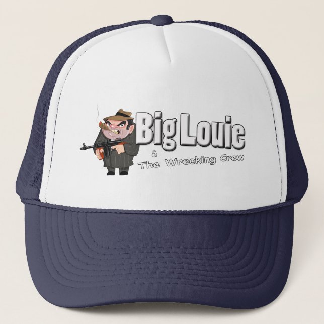 Großer Louie u. der ruinierende Truckerkappe (Vorderseite)