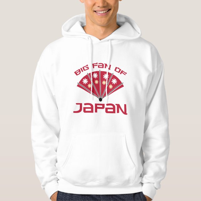 Großer Lüfter Japans Hoodie (Vorderseite)