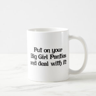 Großer Mädchen-Schlüpfer Kaffeetasse